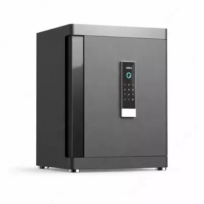 Сейф H610*W380*D360 с отпечатком (чр) ET594 Deli