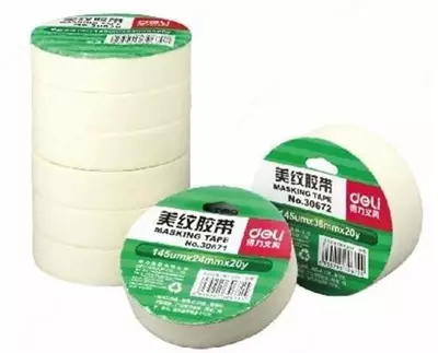 Скотч Masking 36ммx18м 30672 Deli