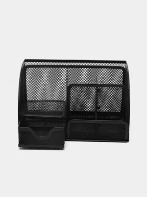 Стакан для ручек металл. 9200 Deli