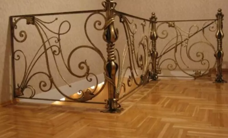 Кованые перила N2 - по запросу