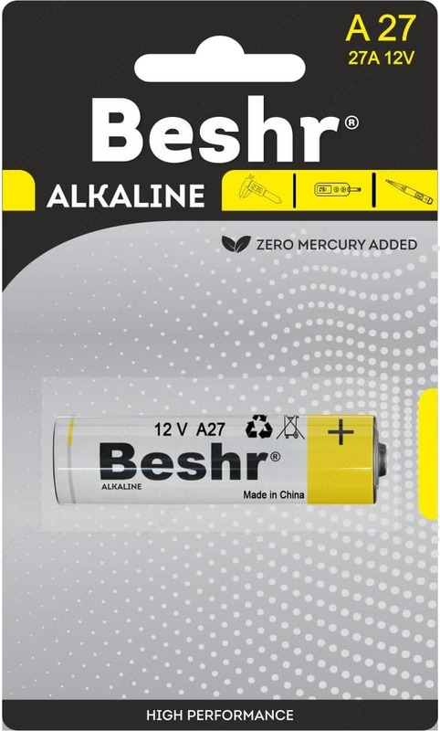Батарейки BESHR POWER MAX ALKALINE A27 12V