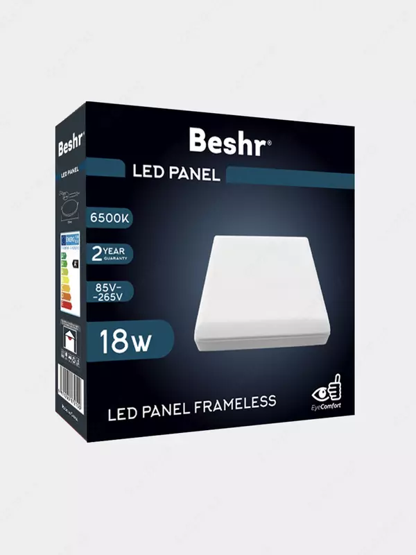 Beshr Светодиодная Led панель 18 w - квадрат (наружный)