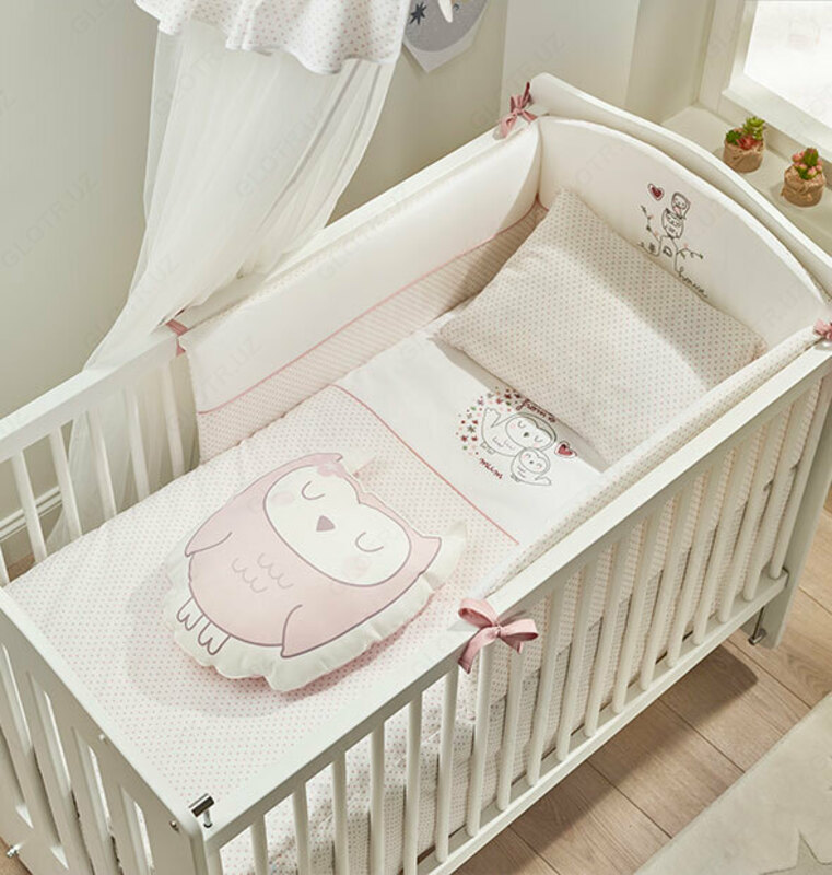 Детская деревянная кроватка "SOFY" (pink) Турция - по запросу