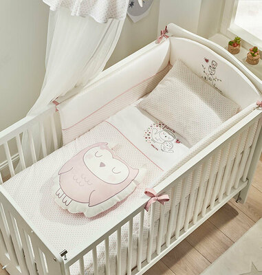 Детская деревянная кроватка "SOFY" (pink) Турция