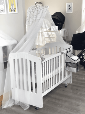 Bolalar karyolasi "SOFY"(grey) Turkiya