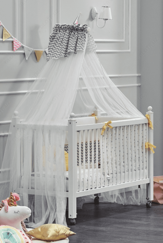 Bolalar karyolasi "SOFY"(grey) Turkiya Chakana savdo