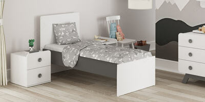 Цена по запросу Мебель для новорождённых "BABY CUTE" (серая) Турция