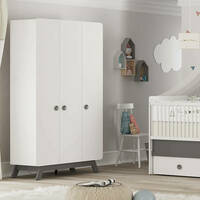 Мебель для новорождённых "BABY CUTE" (серая) Турция Магазин турецкой детской мебели "ALMILA"