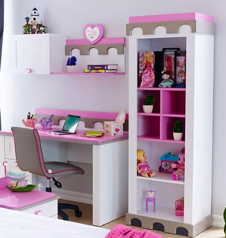 Магазин турецкой детской мебели "ALMILA" - Комплект мебели Castle - Замок для принцессы от ALMILA (Турция) 🇹🇷