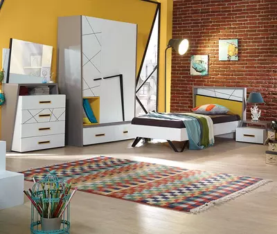 Мебель для подростка Vector от ALMILA🇹🇷(Турция) - Цена по запросу