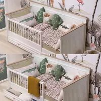 Кровать "Monte" со съемным бортиком 🇹🇷 от Almila toddler + Tente Оптом и розница