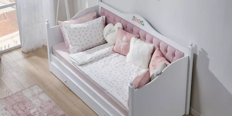 Подростковая кровать-диван со съемным бортиком "Bianka" (Турция) - Магазин турецкой детской мебели "ALMILA"
