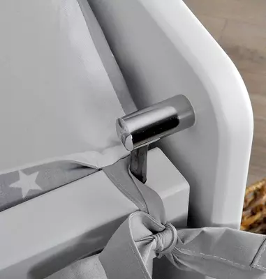 Комплект постельного белья и бортики Sofy Grey