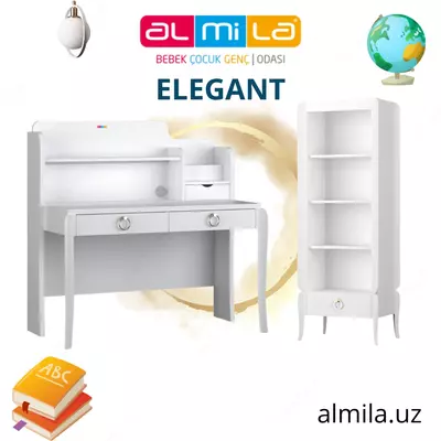 Письменный стол коллекции ELEGANT WHITE от ALMILA (Турция) 🇹🇷