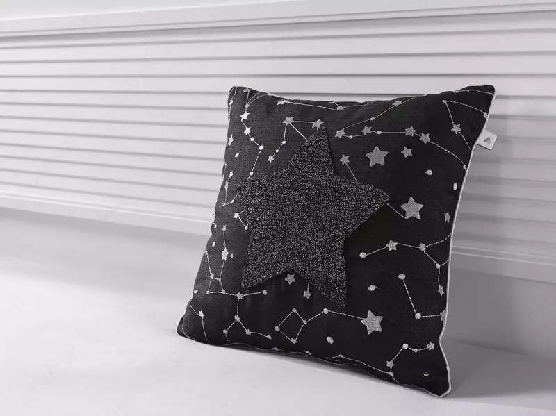 Декоративные подушки Sky + постельный комплект c балдахином-тентом от производите Almila 🇹🇷 (Турция) - Yostiqlar