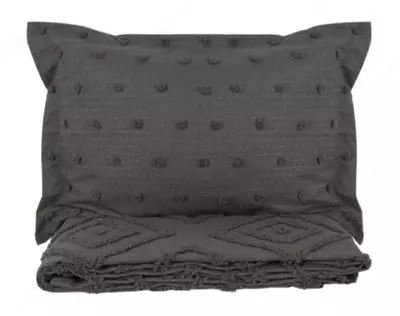 Yumshoq kul rangdagi choyshab (210x250 sm)