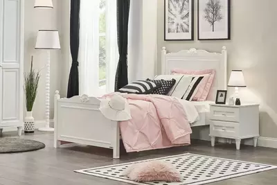 Подростковая кровать Almila "Lora Karyola" 100 х 200 см (Турция) Белая