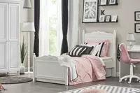 Подростковая кровать Almila "Lora Karyola" 120 х 200 см (Турция) Белая - по запросу