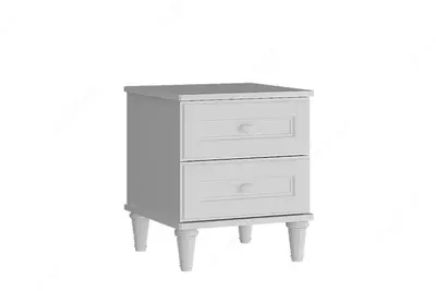 Тумбочка прикроватная Almila "Lora" 47 х 45.8 х 54.5 см (Турция) Белая