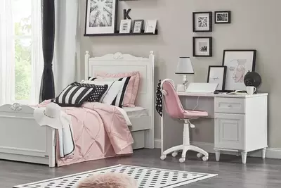 Цена по запросу Письменный стол Almila "Lora" 115 х 62 х 78 см (Турция) Белый