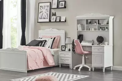 Цена по запросу Настольный модуль Almila "Lora Study" 121.5 х 30.3 х 98.2 см (Турция) Белый