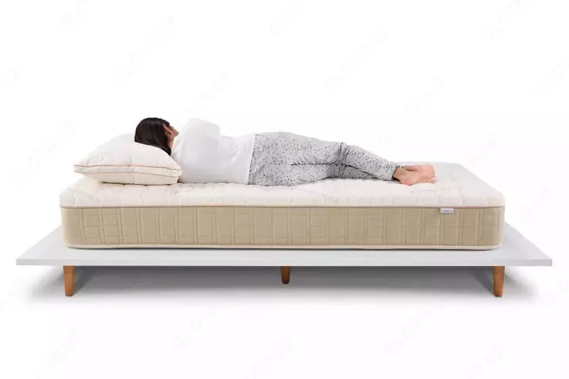 Магазин турецкой детской мебели "ALMILA" - Ортопедический матрас 3D Almila Life "Prime" 120 х 200 х 22 см (Турция) Белый/Коричневый