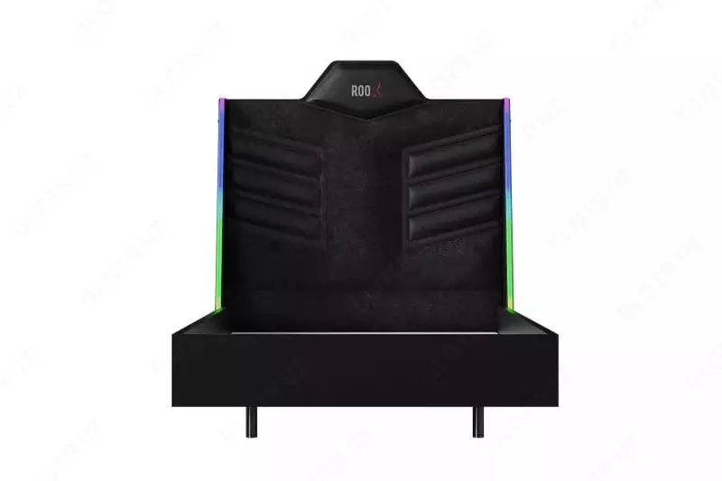 Yoritilgan karavot Almila "Roox Raven" 120 x 200 sm (Turkiya) Qora - по запросу