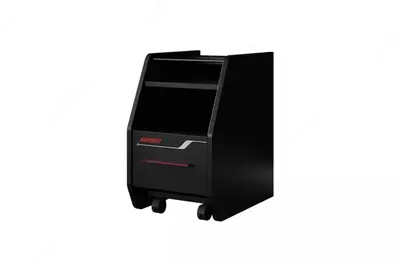 Цена по запросу Передвижная тумбочка Almila "Roox Raven" 36.4 х 50.8 х 57.5 см (Турция) Черная