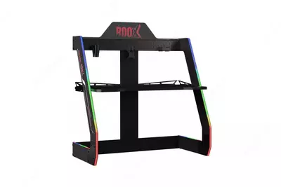 Игровой стол со светодиодами Almila "Roox Raven" 129.4 х 65.5 х 141.3 см (Турция) Черный