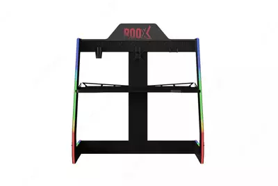 Игровой стол со светодиодами Almila "Roox Raven" 129.4 х 65.5 х 141.3 см (Турция) Черный