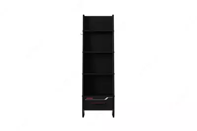 Kitob javoni Almila "Roox Raven" 47 x 41,5 x 144 sm (Turkiya) Qora