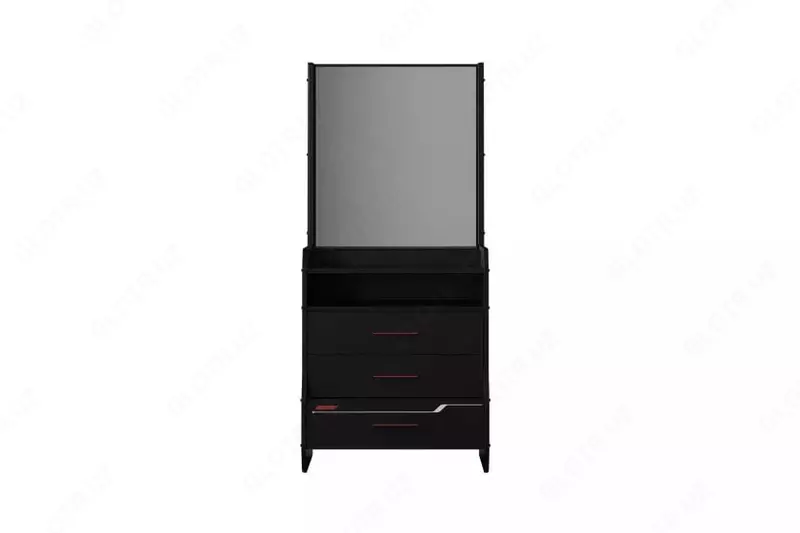 Комод Almila "Roox Raven" 76.4 х 50.8 х 90.5 см (Турция) Черный
