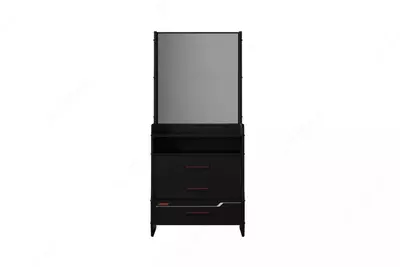 Комод Almila "Roox Raven" 76.4 х 50.8 х 90.5 см (Турция) Черный