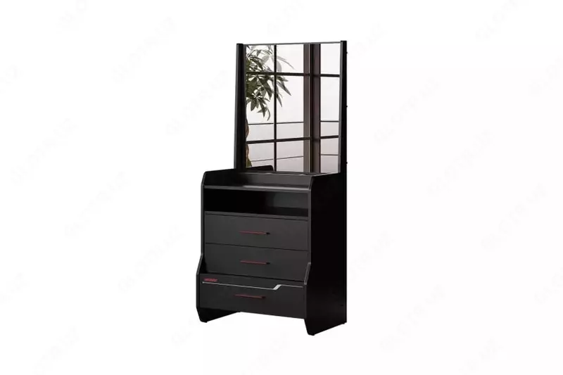 Комод Almila "Roox Raven" 76.4 х 50.8 х 90.5 см (Турция) Черный