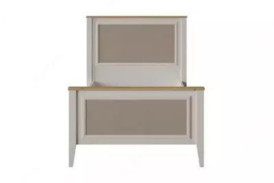 Подростковая кровать Almila "Corso Karyola" 100 х 200 см (Турция) Белая/Бежевая