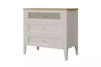 Комод (низкий) Almila "Corso" 91.2 х 48.6 х 86.7 см (Турция) Белый/Бежевый