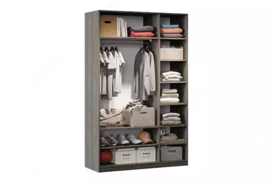 стеклянный) Almila "Arwen" 135 х 55 х 213.5 см (Турция) Черный дуб