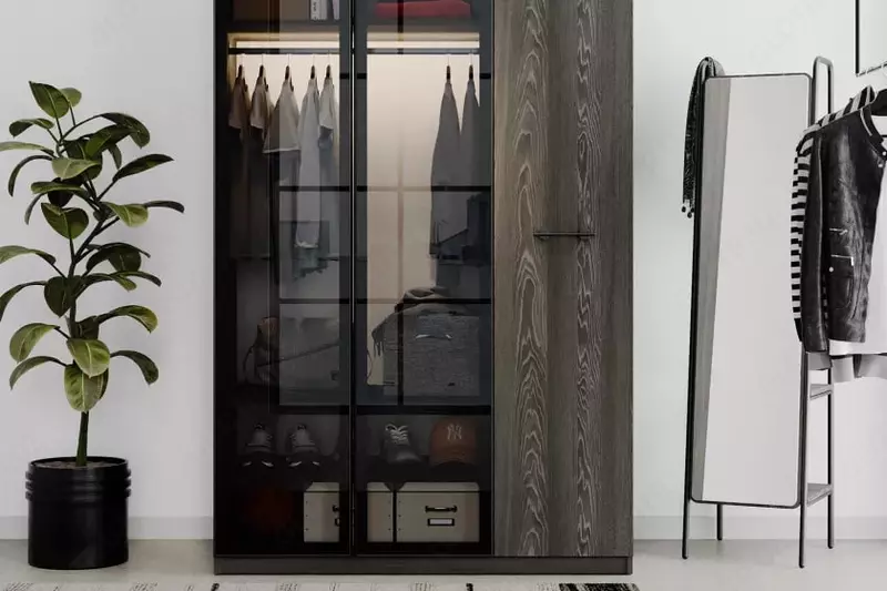 3-х дверный модульный Шкаф (глухой