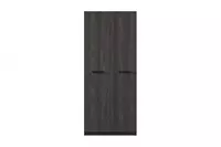 Глухая дверь для 2-х дверного шкафа Almila "Arwen" 44.7(х2) х 3.4 х 207 см (Турция) Черный дуб