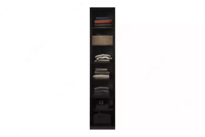 Стеклянная дверь для однодверного шкафа Almila "Arwen" 44.7 х 1.8 х 207 см (Турция) Черная