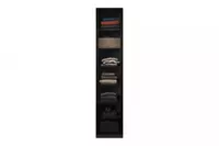 Стеклянная дверь для однодверного шкафа Almila "Arwen" 44.7 х 1.8 х 207 см (Турция) Черная