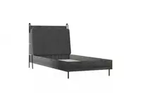 O'smirlar uchun to'shak Almila "Arwen Karyola" 100 x 200 sm (Turkiya) Qora eman