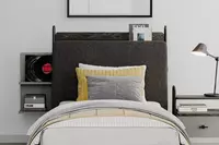 O'smirlar uchun to'shak Almila "Arwen Karyola" 100 x 200 sm (Turkiya) Qora eman Chakana savdo