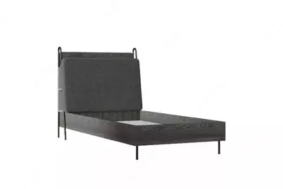 Подростковая кровать Almila "Arwen Karyola" 120 х 200 см (Турция) Черный дуб