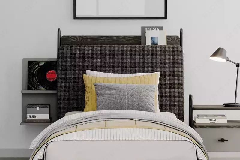 по запросу O'smirlar uchun to'shak Almila "Arwen Karyola" 120 x 200 sm (Turkiya) Qora eman