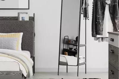 Напольное зеркало в полный рост Almila "Arwen" 42.1 х 43.3 х 171 (Турция) Черный металл