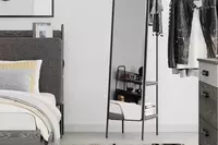 Напольное зеркало в полный рост Almila "Arwen" 42.1 х 43.3 х 171 (Турция) Черный металл - по запросу