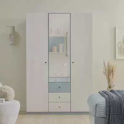 Комплект подростковой мебели Almila "Laila" (Турция) Белый/Голубой