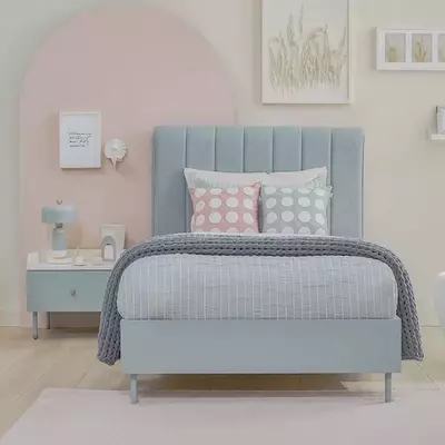 Комплект подростковой мебели Almila "Laila" (Турция) Белый/Голубой