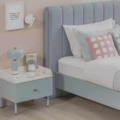 Комплект подростковой мебели Almila "Laila" (Турция) Белый/Голубой